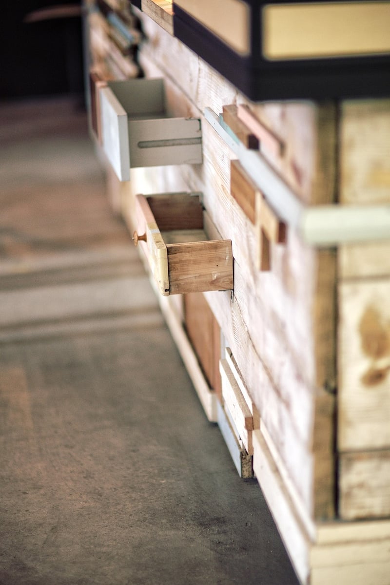 Upcycled Drawer Dividers